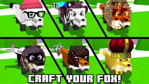 Изображение игры: Fox Craft