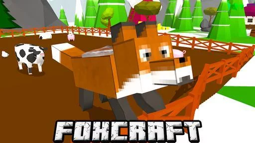 Изображение игры: Fox Craft