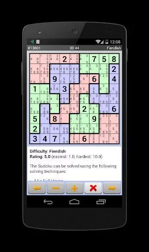 Изображение игры: Sudoku 4ever Plus
