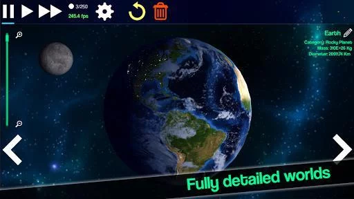 Изображение игры: Planet Genesis - solar system sandbox