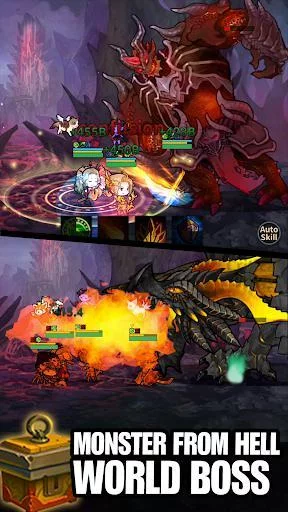 Изображение игры: Infinity Heroes VIP: Idle RPG