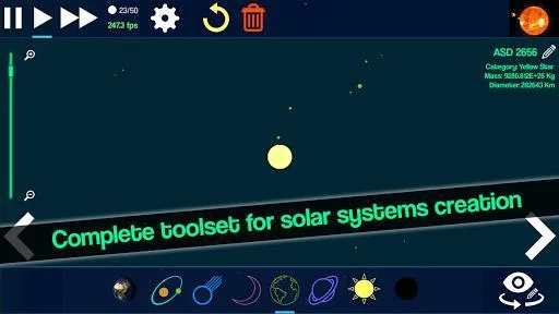 Изображение игры: Planet Genesis - solar system sandbox