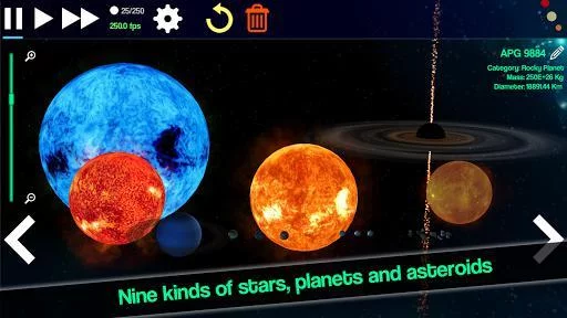 Изображение игры: Planet Genesis - solar system sandbox
