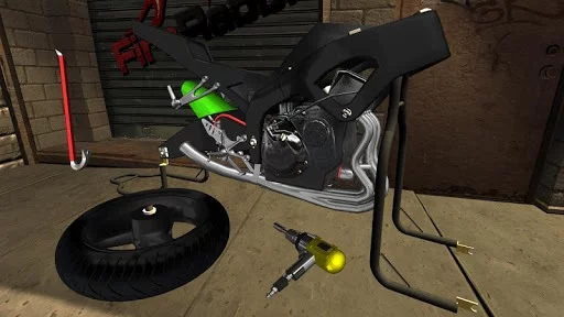 Изображение игры: Fix My Motorcycle: Bike Mechanic Simulator!
