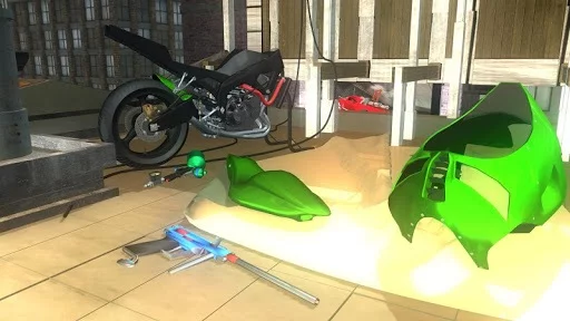 Изображение игры: Fix My Motorcycle: Bike Mechanic Simulator!
