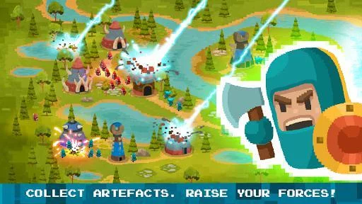 Изображение игры: BattleTimeOS - Real Time Strategy Offline Game