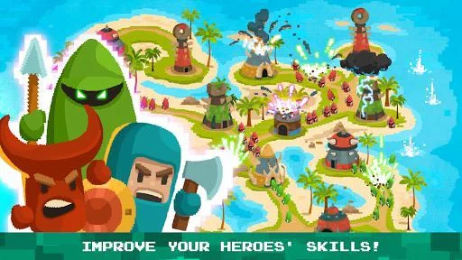 Изображение игры: BattleTimeOS - Real Time Strategy Offline Game