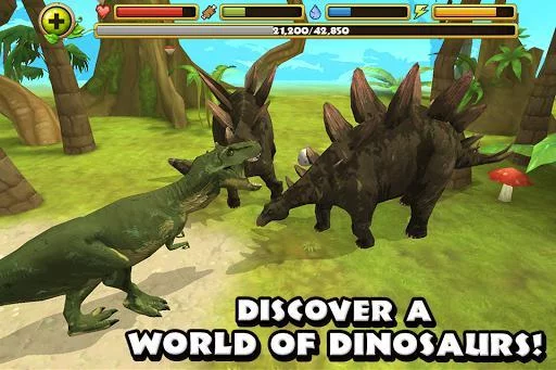 Изображение игры: Jurassic Life: T Rex Simulator
