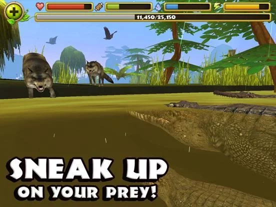 Изображение игры: Wildlife Simulator: Crocodile