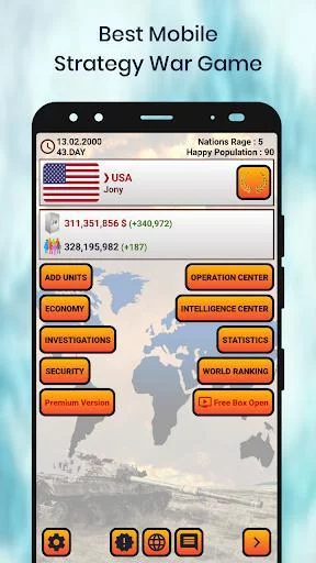 Изображение игры: Global War Simulation Strategy War Game Premium