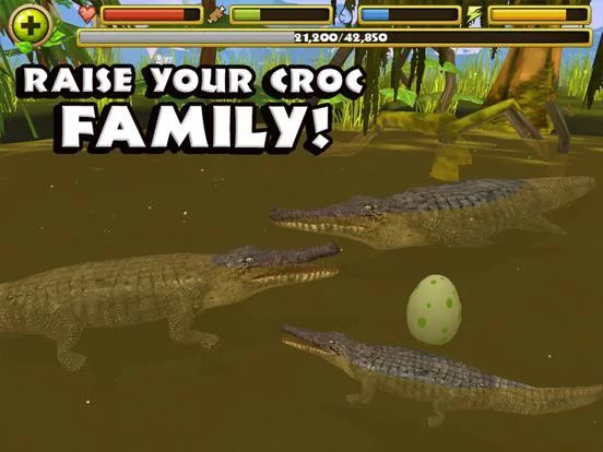Изображение игры: Wildlife Simulator: Crocodile