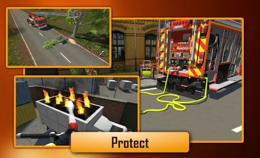 Изображение игры: Emergency Call – The Fire Fighting Simulation