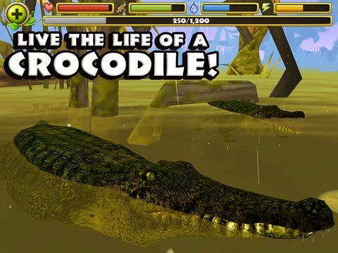 Изображение игры: Wildlife Simulator: Crocodile