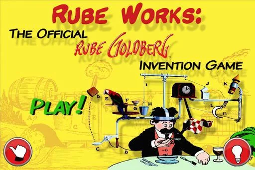 Изображение игры: Rube Works: Rube Goldberg Game