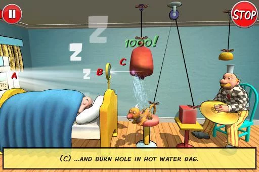 Изображение игры: Rube Works: Rube Goldberg Game
