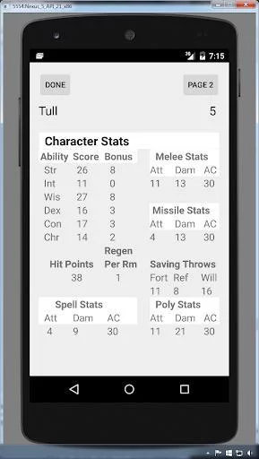 Изображение игры: Character Gen for True Dungeon