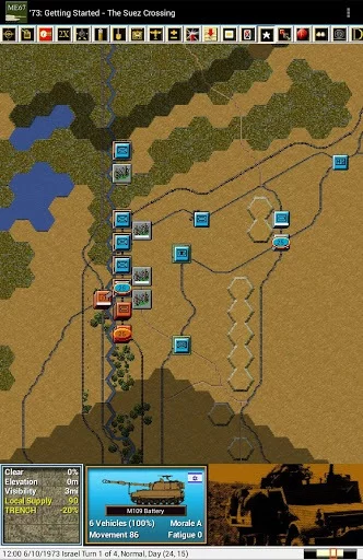 Изображение игры: Modern Campaigns - Mideast '67