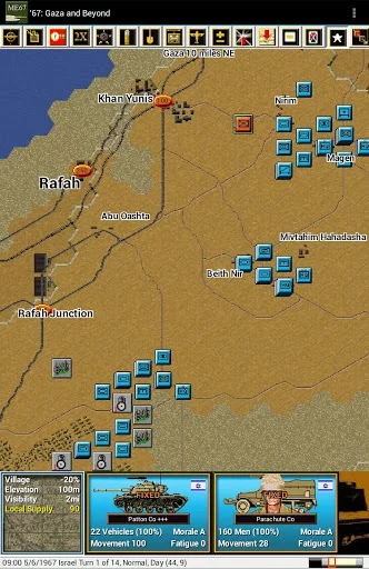 Изображение игры: Modern Campaigns - Mideast '67