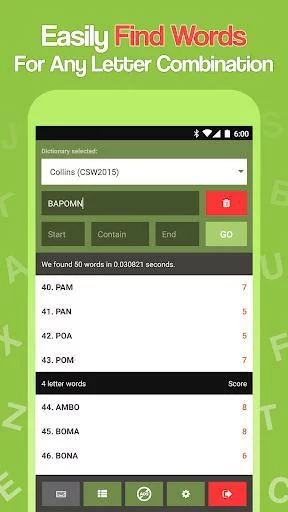 Изображение игры: Scrabble Word Helper Ad Free