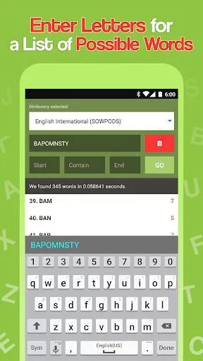 Изображение игры: Scrabble Word Helper Ad Free