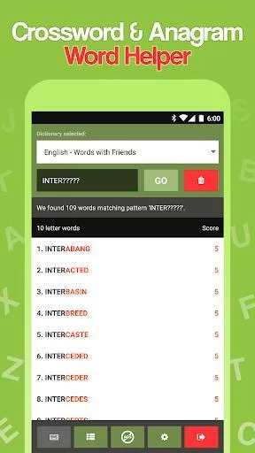 Изображение игры: Scrabble Word Helper Ad Free