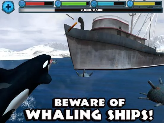 Изображение игры: Orca Simulator