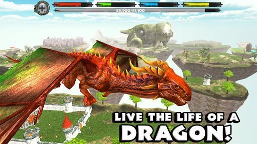 Изображение игры: World of Dragons: Simulator