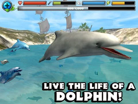 Изображение игры: Dolphin Simulator