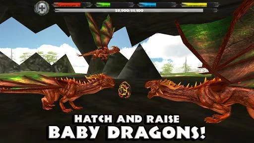 Изображение игры: World of Dragons: Simulator
