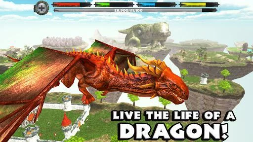 Изображение игры: World of Dragons: Simulator