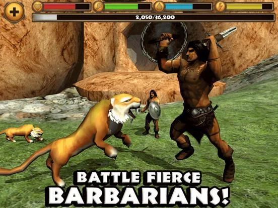 Изображение игры: Sabertooth Tiger Simulator