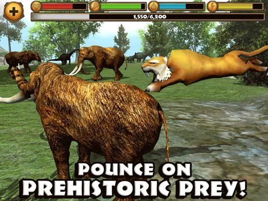 Изображение игры: Sabertooth Tiger Simulator