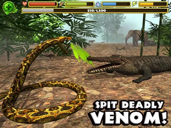 Изображение игры: Snake Simulator