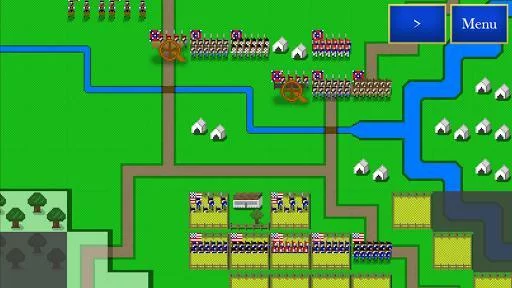 Изображение игры: Pixel Soldiers: Bull Run