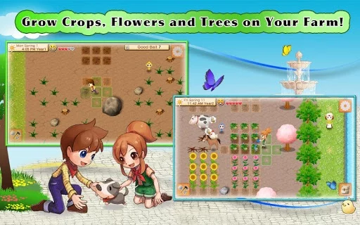 Изображение игры: HARVEST MOON:Seeds Of Memories