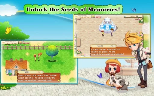 Изображение игры: HARVEST MOON:Seeds Of Memories