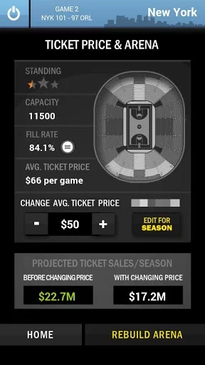 Изображение игры: Basketball President Manager PRO 🏀