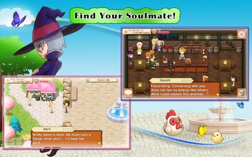 Изображение игры: HARVEST MOON:Seeds Of Memories