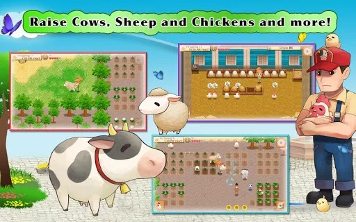Изображение игры: HARVEST MOON:Seeds Of Memories