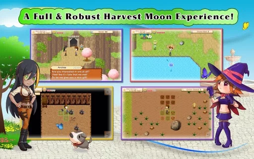 Изображение игры: HARVEST MOON:Seeds Of Memories