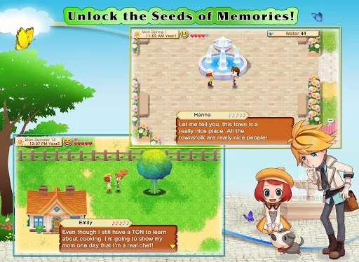 Изображение игры: HARVEST MOON:Seeds Of Memories