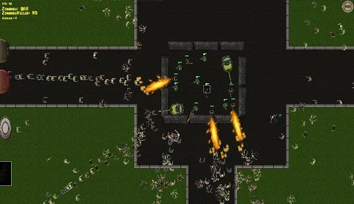 Изображение игры: ZAS - (Zombie Apocalypse Simulator)