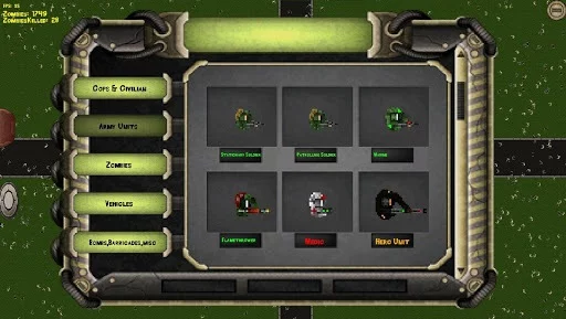 Изображение игры: ZAS - (Zombie Apocalypse Simulator)