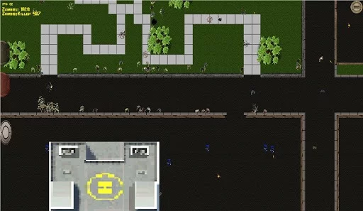 Изображение игры: ZAS - (Zombie Apocalypse Simulator)
