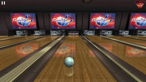 Изображение игры: Galaxy Bowling 3D