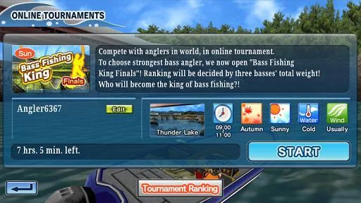 Изображение игры: Bass Fishing 3D on the Boat