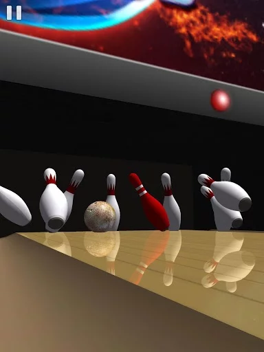 Изображение игры: Galaxy Bowling 3D