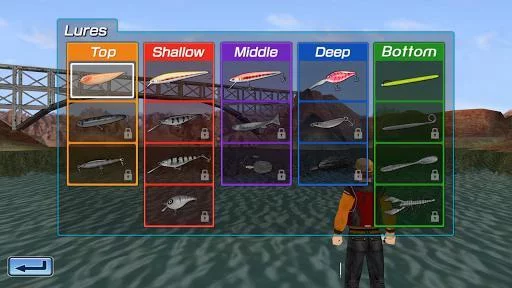 Изображение игры: Bass Fishing 3D on the Boat