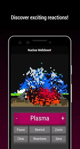 Изображение игры: ReactionLab 2 - Particle Sandbox