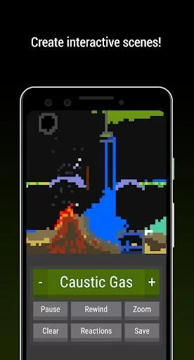 Изображение игры: ReactionLab 2 - Particle Sandbox